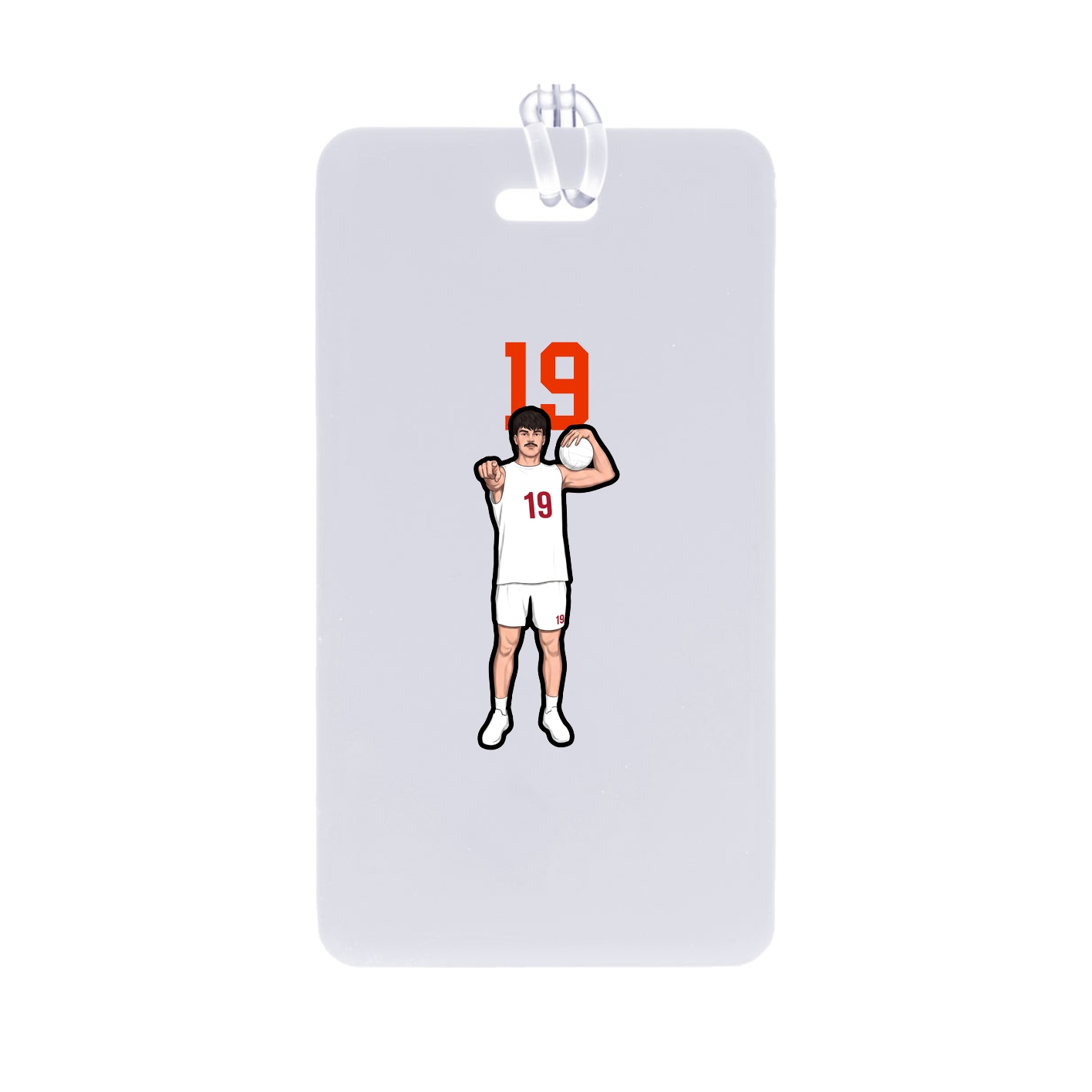Bag Tag — Number Top in Classic