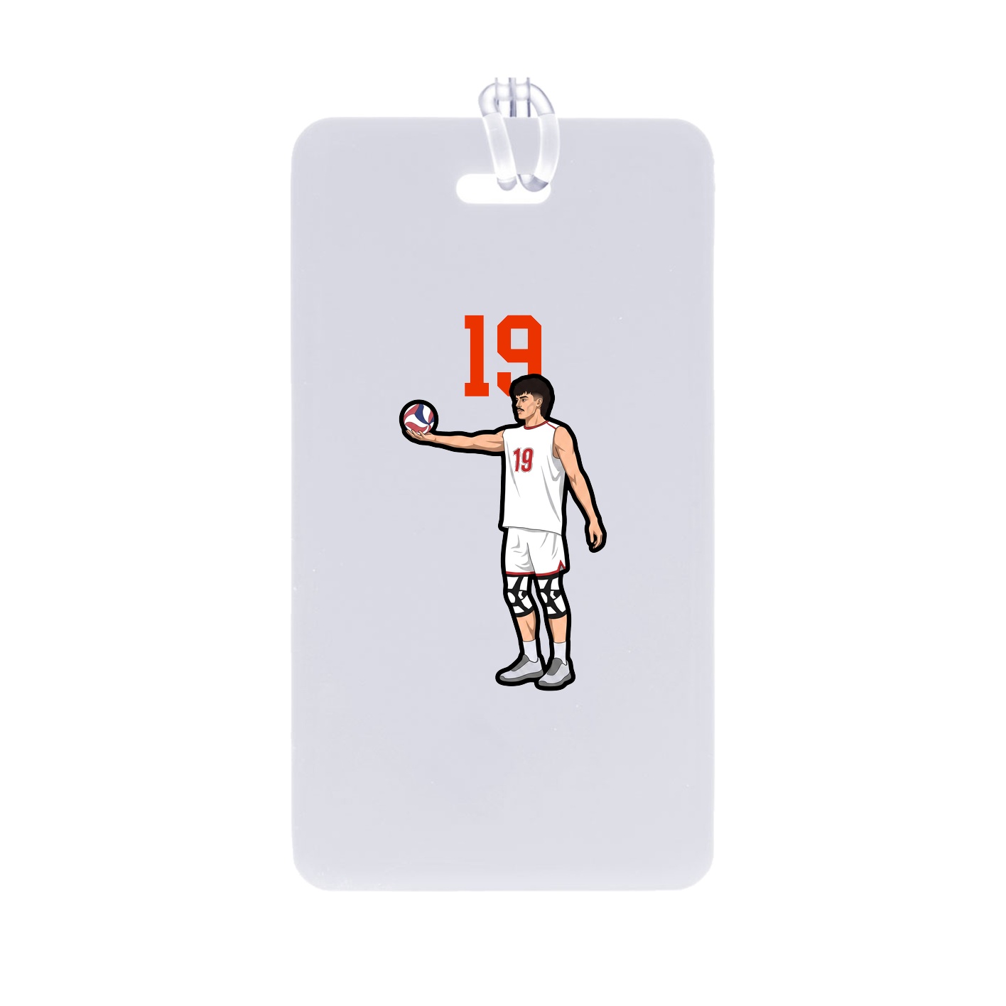 Bag Tag — Number Top in Classic