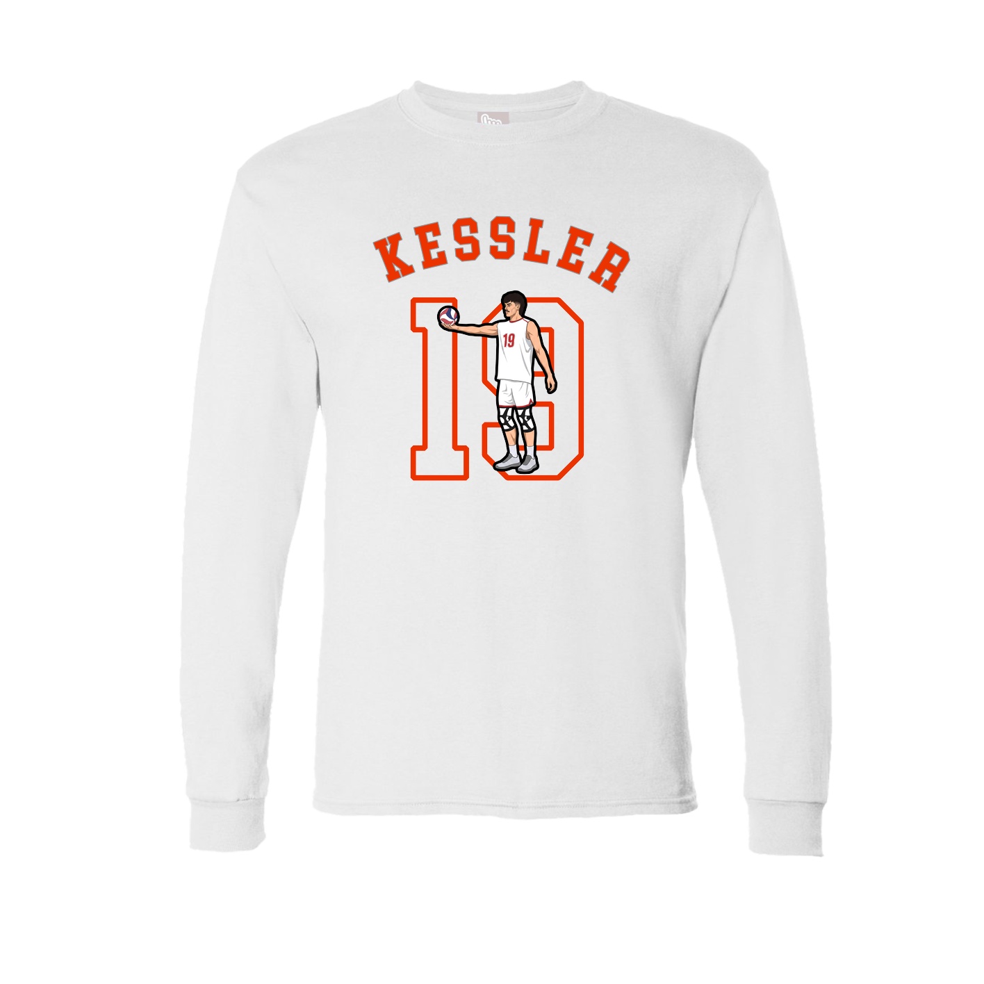 Long Sleeve Tee — Shirsey Arch in White
