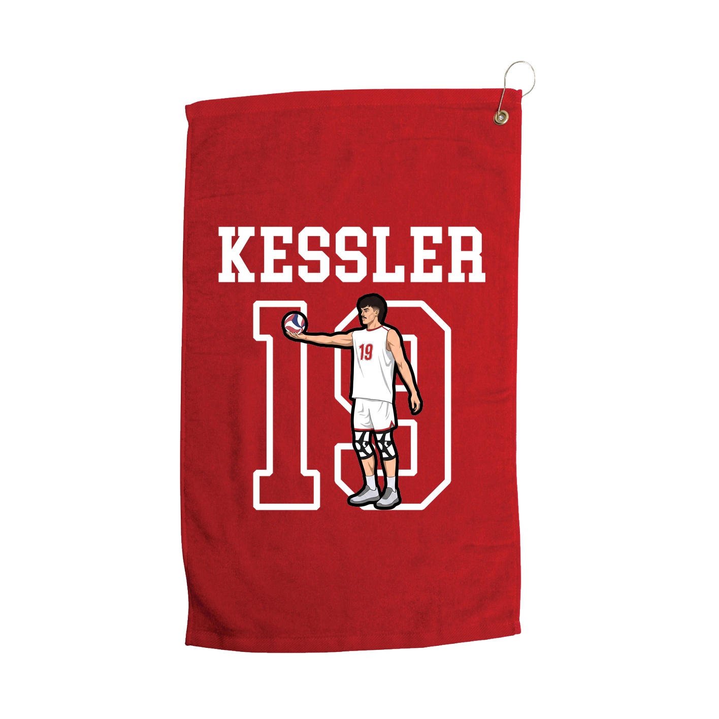 Golf Towel — Shirsey in Red