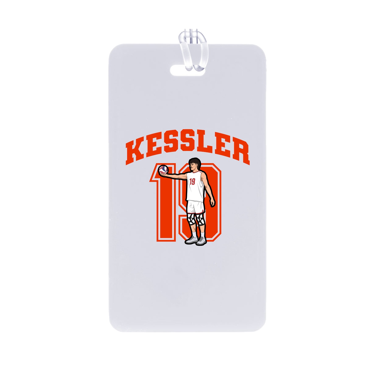Bag Tag — Number in Classic