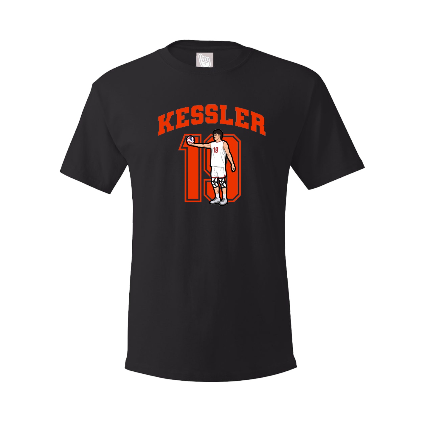 Youth Tee — Number in Black
