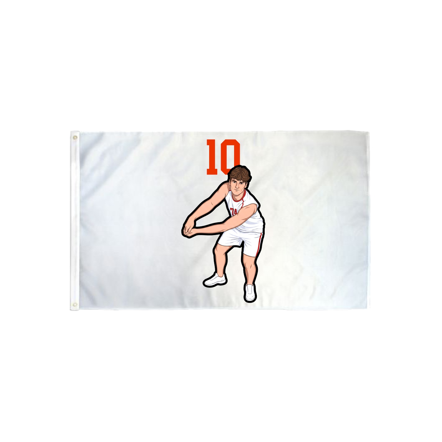 3x5 Flag — Number Top in Classic