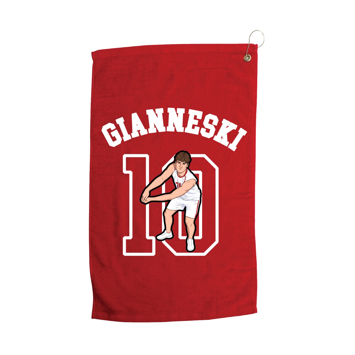 Golf Towel — Shirsey Arch in Red