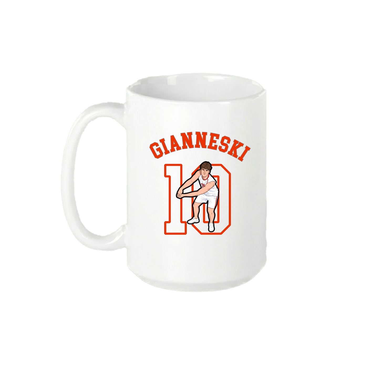 15oz Coffee Mug — Shirsey Arch in White