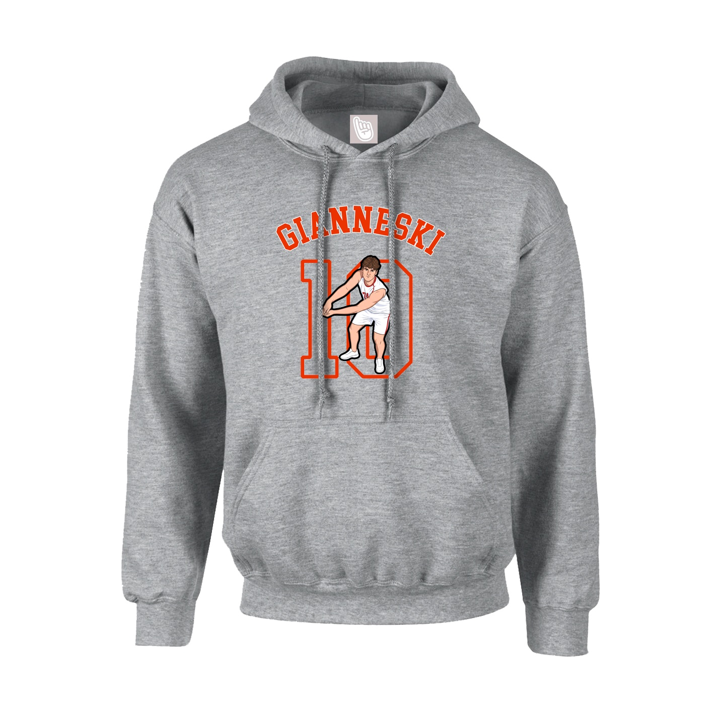 Youth Hoodie — Shirsey Arch in Grey