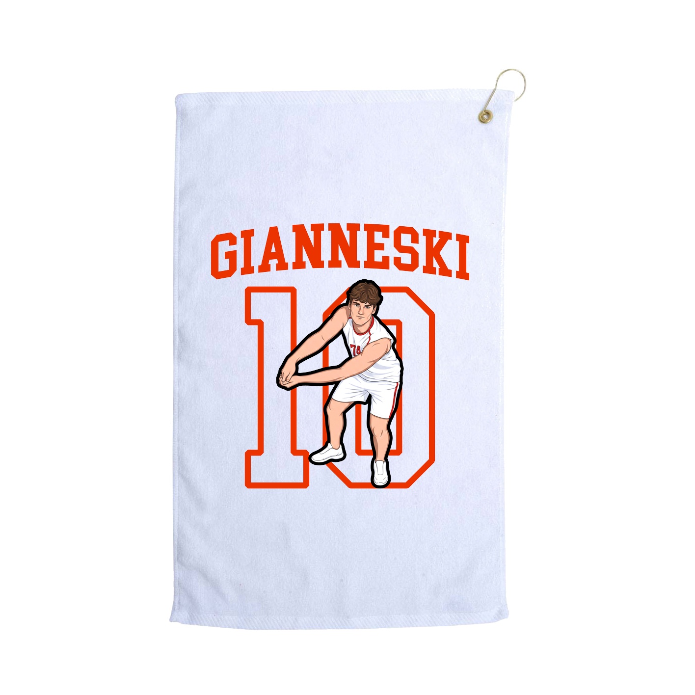 Golf Towel — Shirsey in White