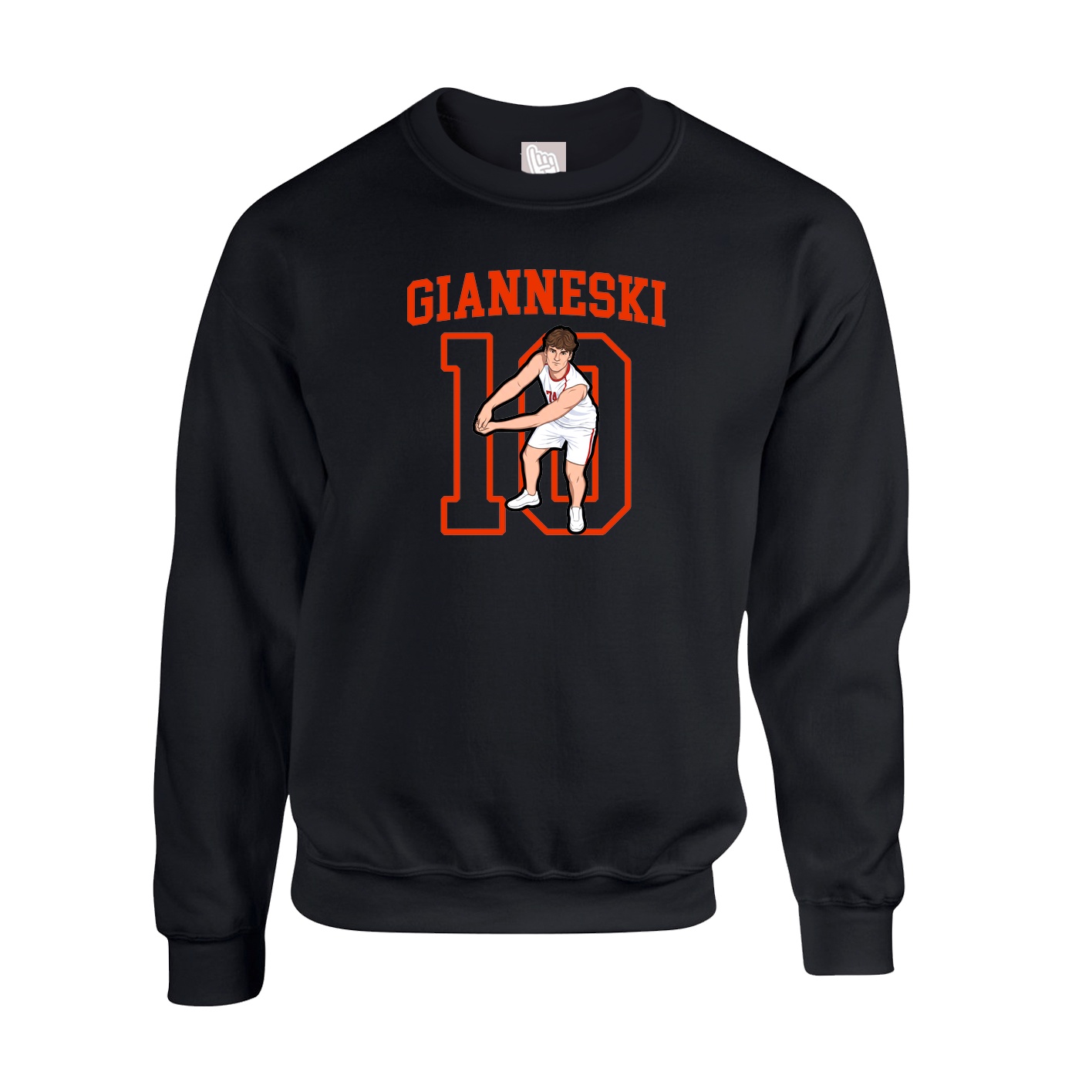 Fleece Crew — Shirsey in Black