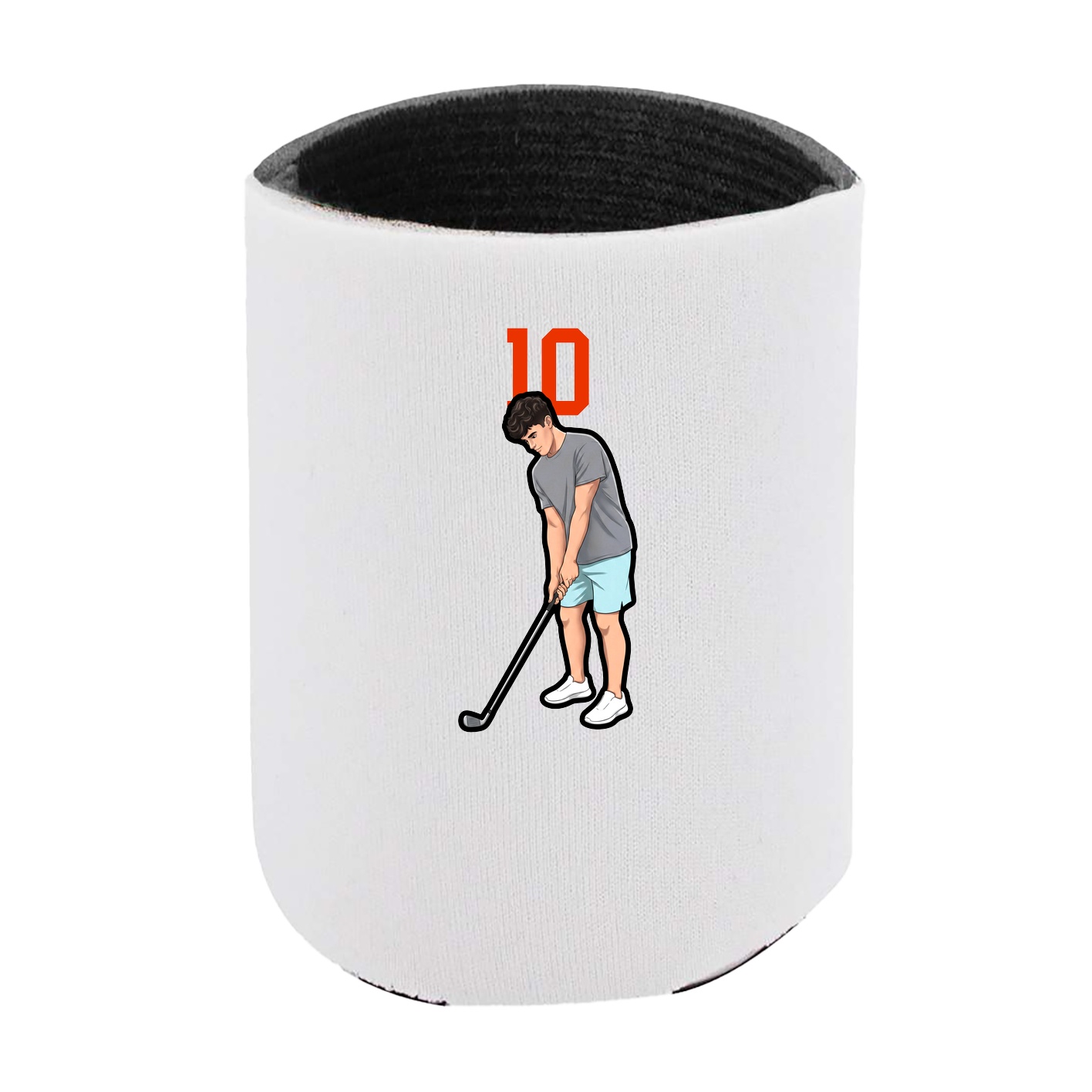Can Holder — Number Top in White
