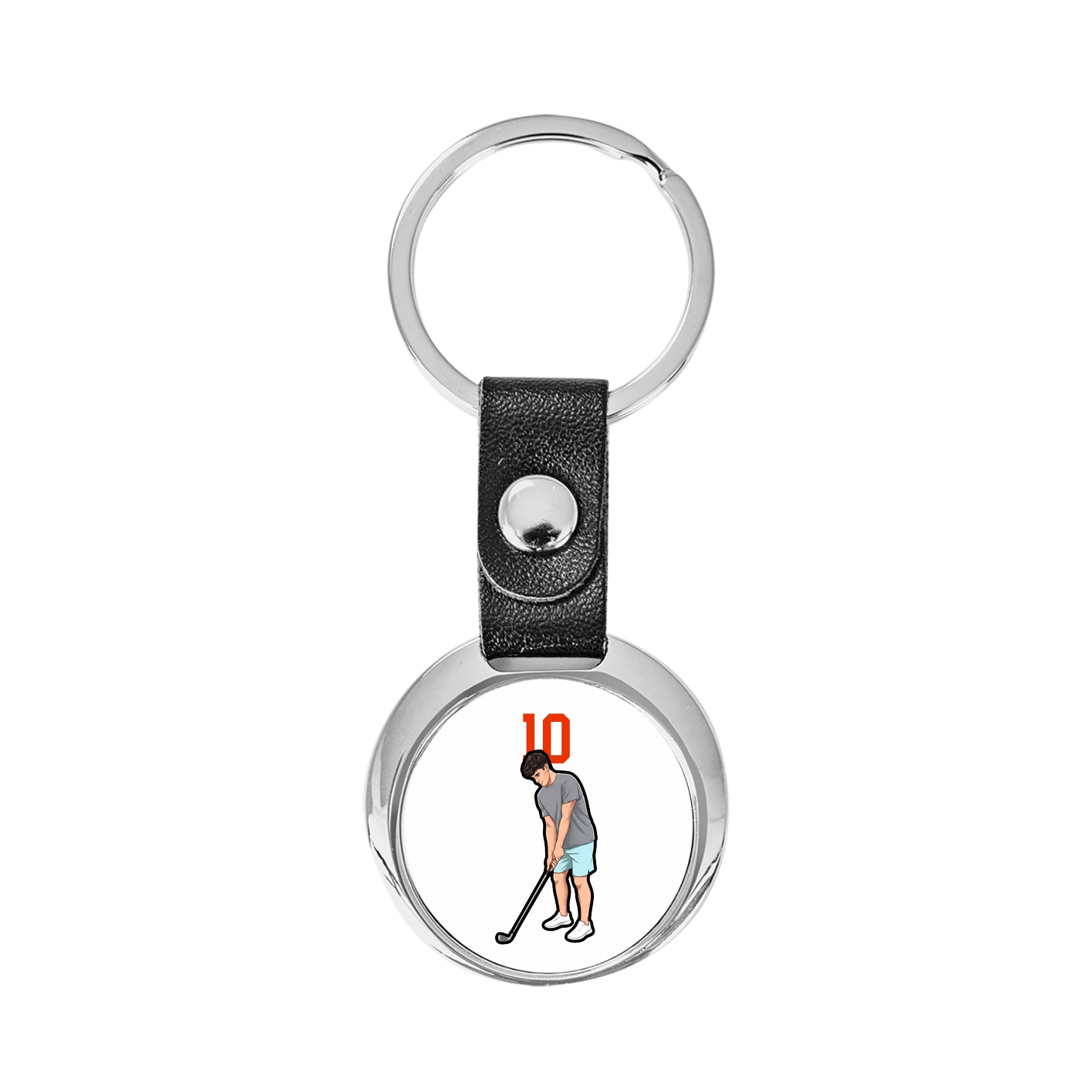 Key Chain — Number Top in Classic