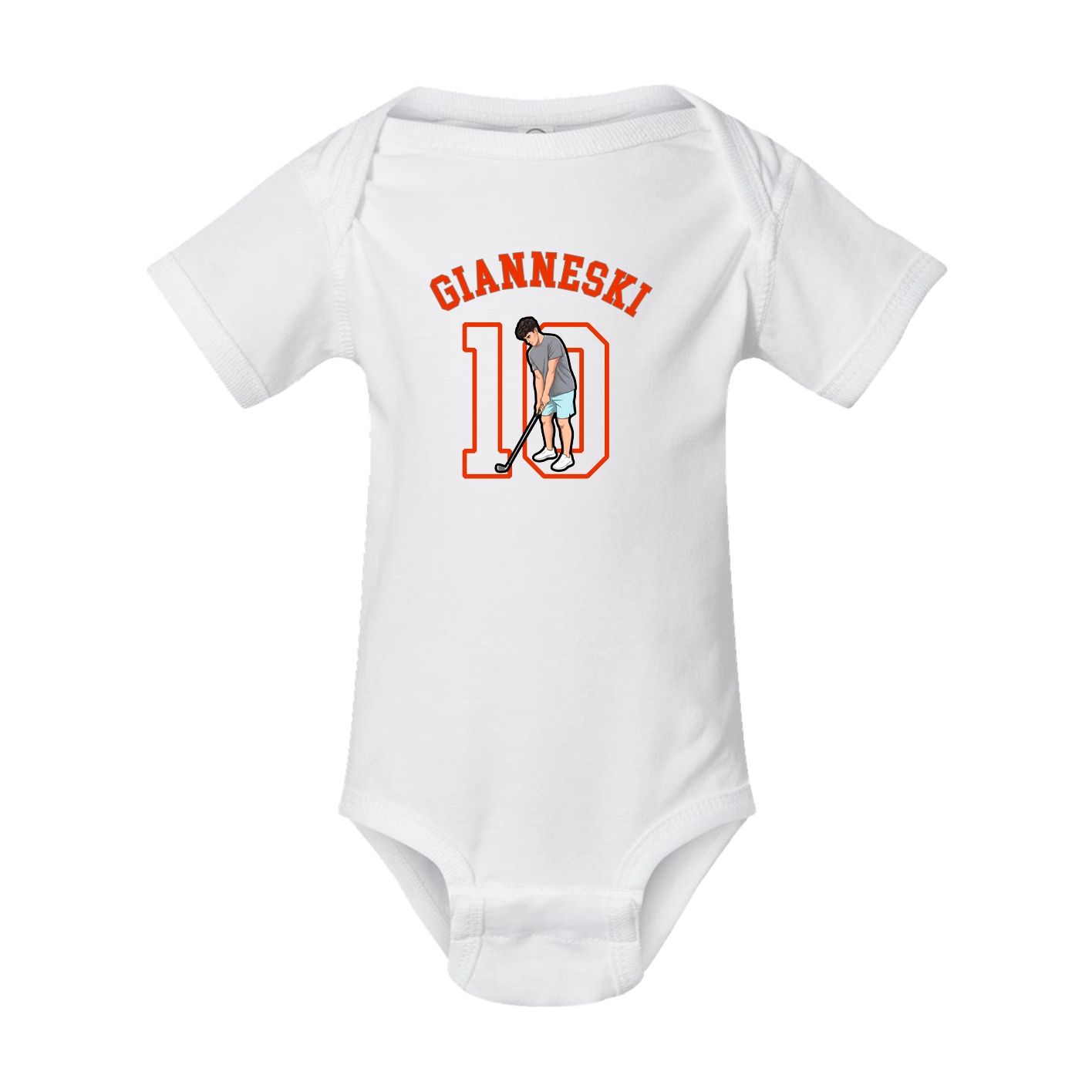Baby Onesie — Shirsey Arch in White