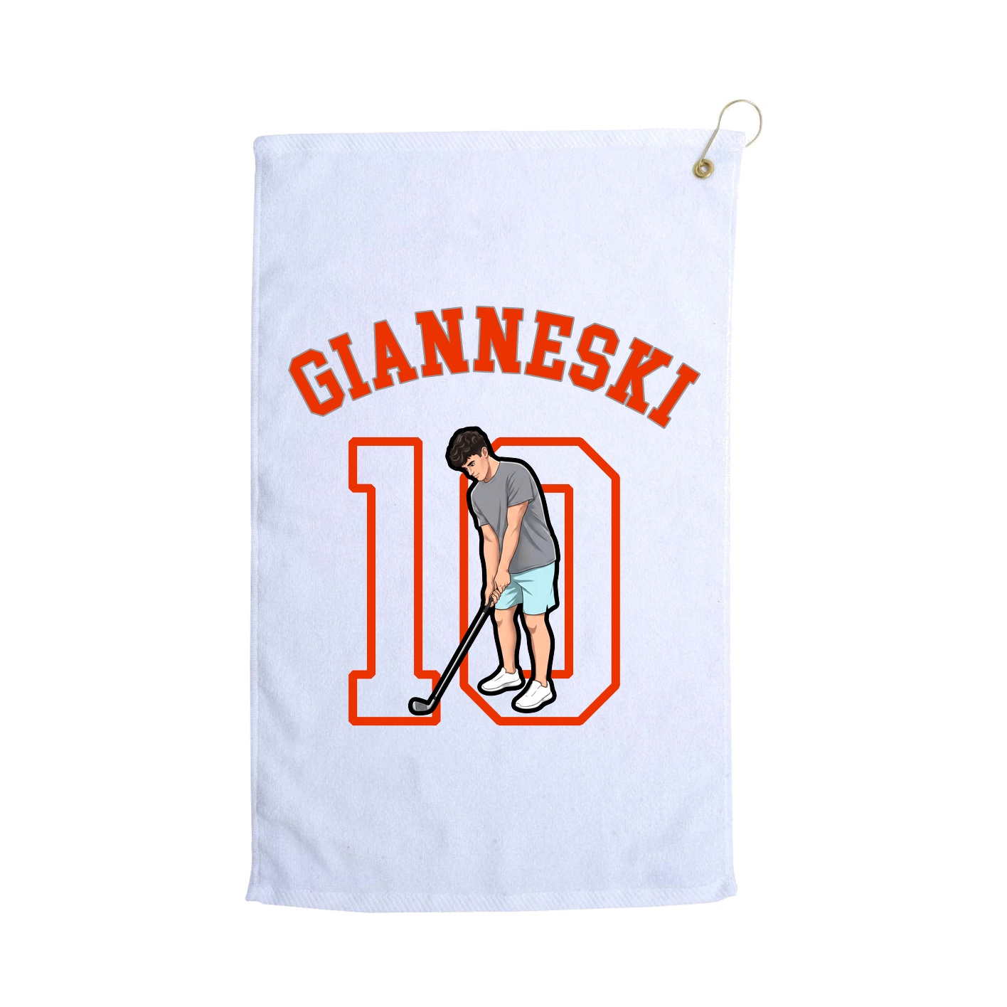 Terry Velour Golf Towel