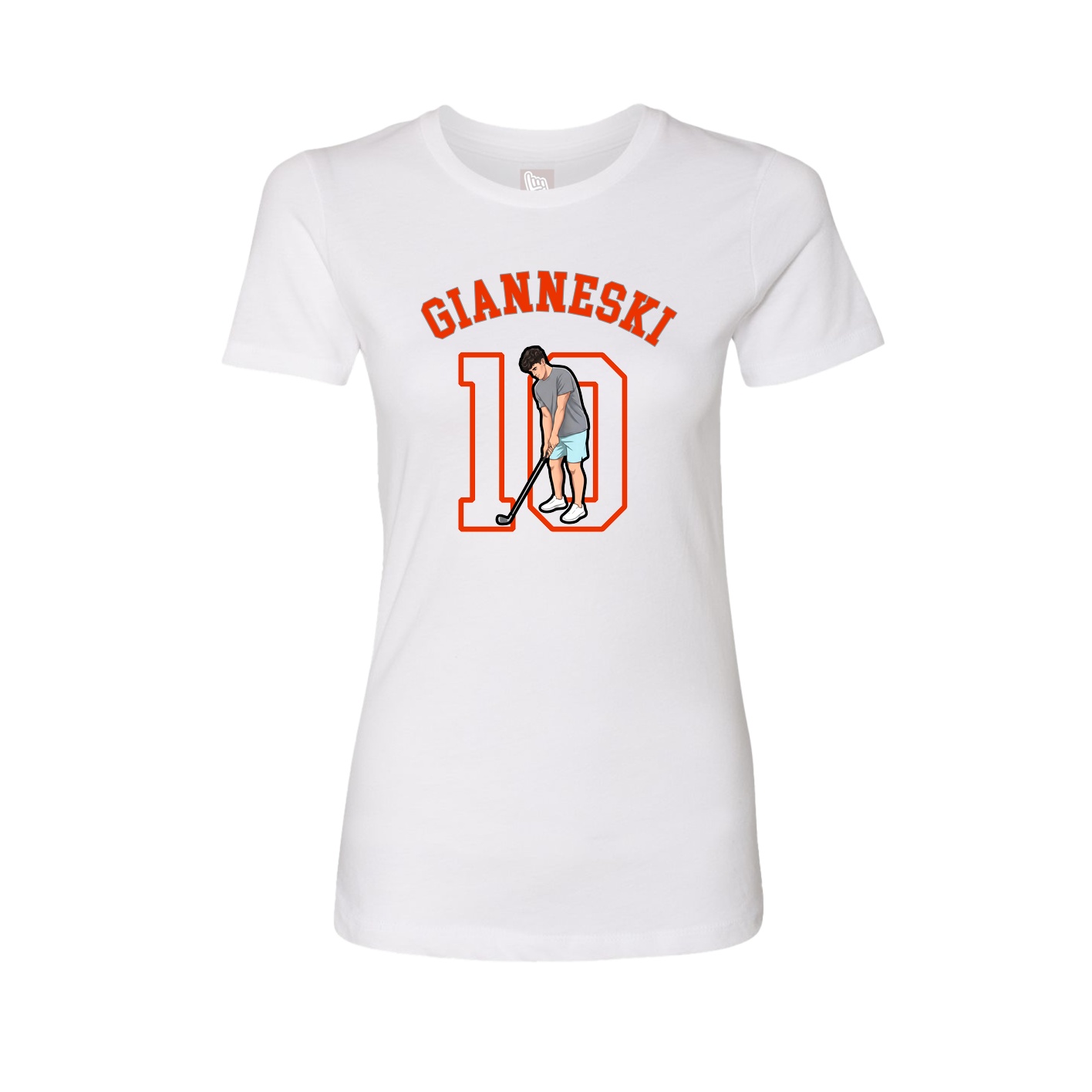 Womens Tee — Shirsey Arch in White