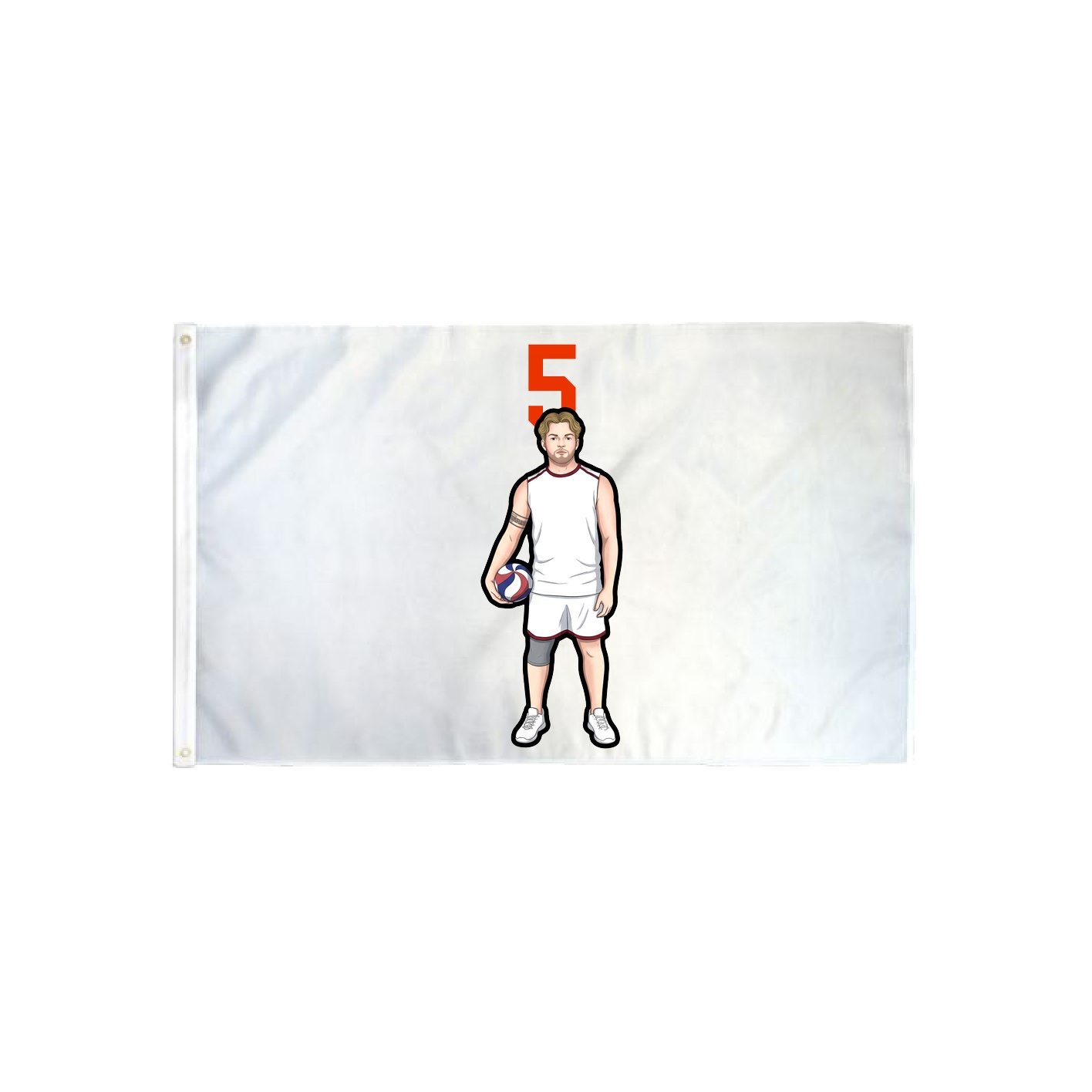 3x5 Flag — Number Top in Classic