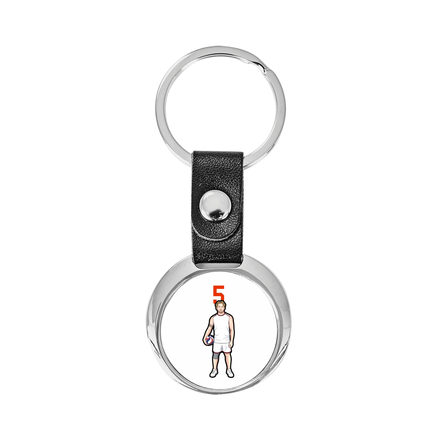 Key Chain — Number Top in Classic