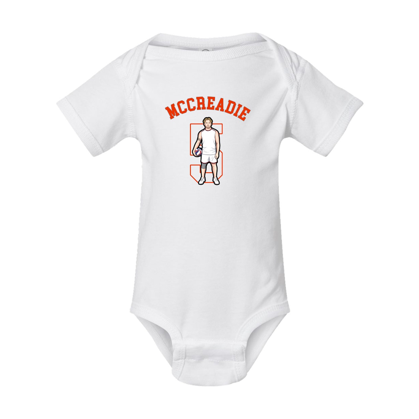 Baby Onesie — Shirsey Arch in White