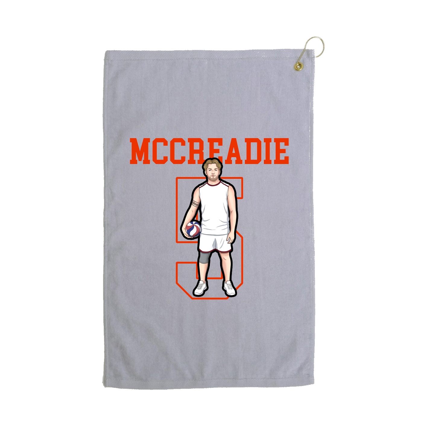 Golf Towel — Shirsey in Grey
