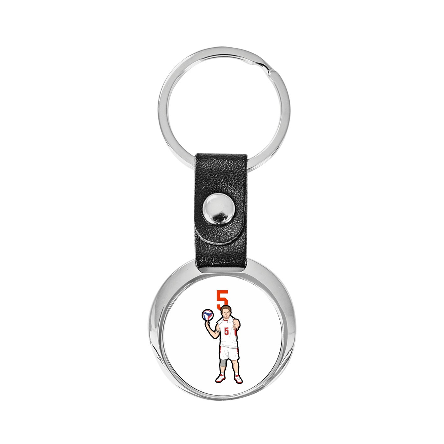 Key Chain — Number Top in Classic