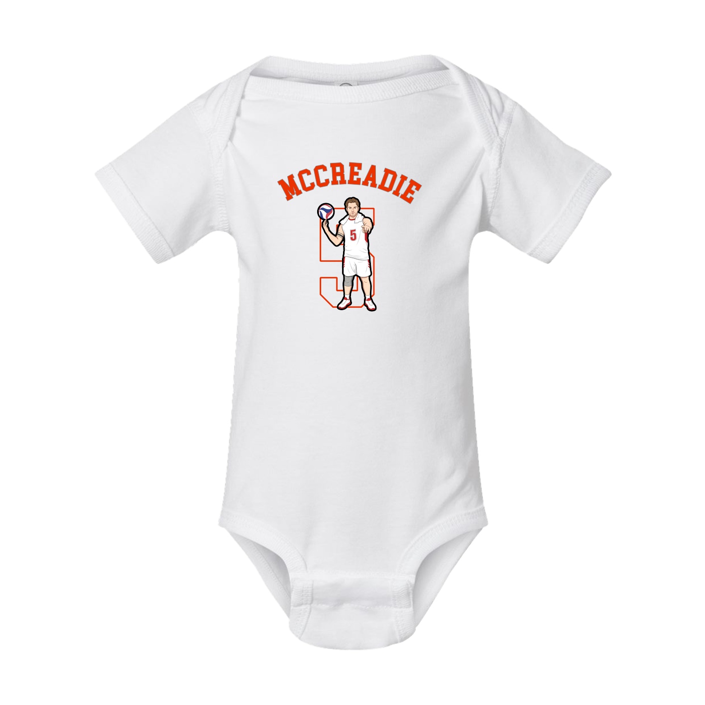 Baby Onesie — Shirsey Arch in White
