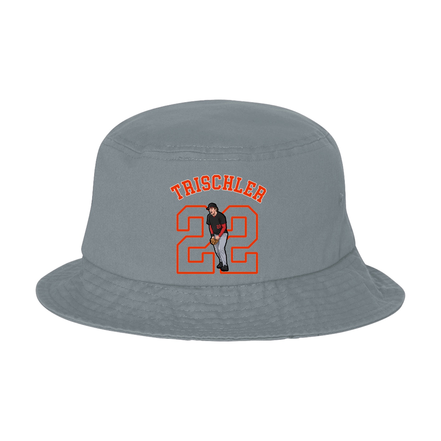 Bucket Cap — Shirsey Arch in Grey