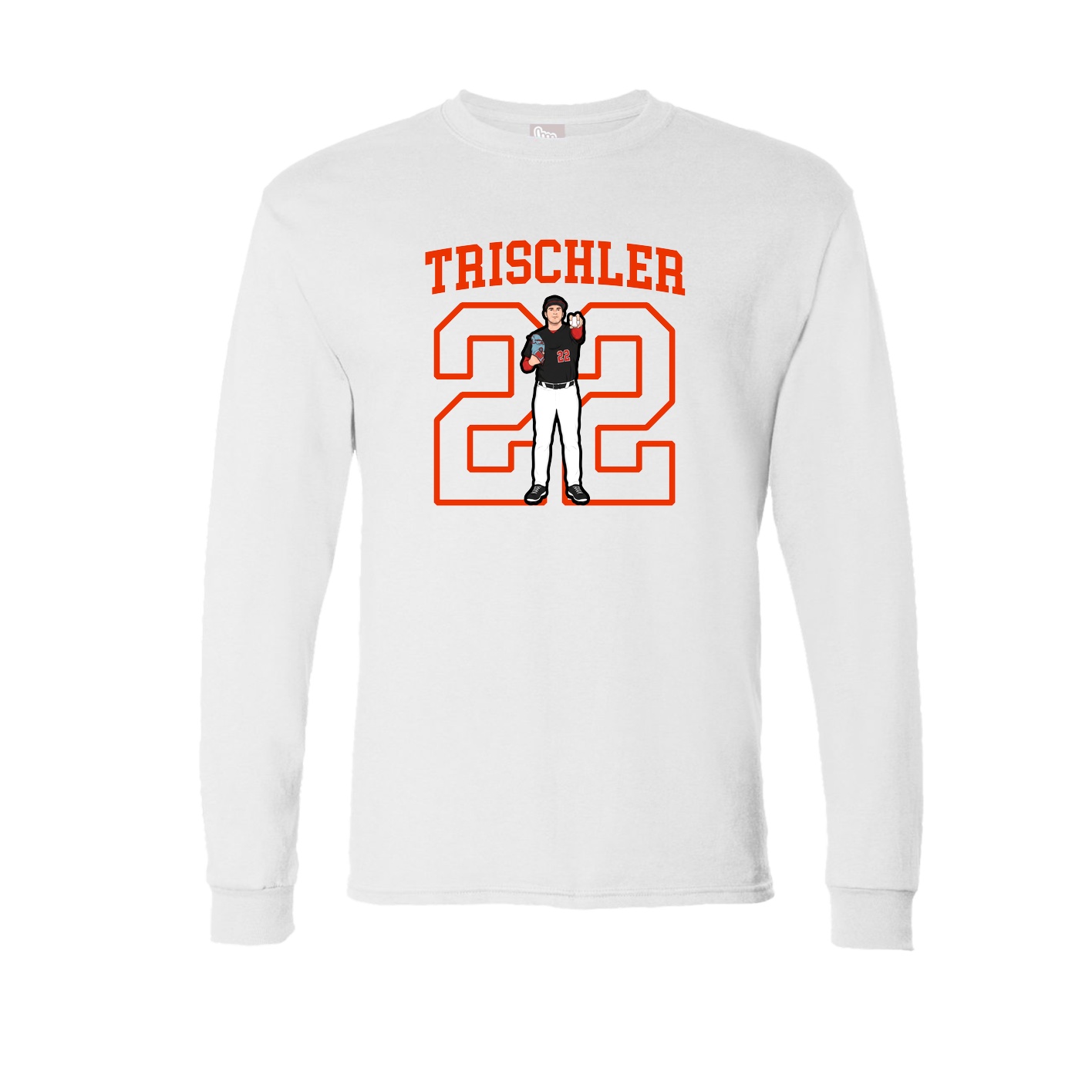 Long Sleeve Tee — Shirsey in White