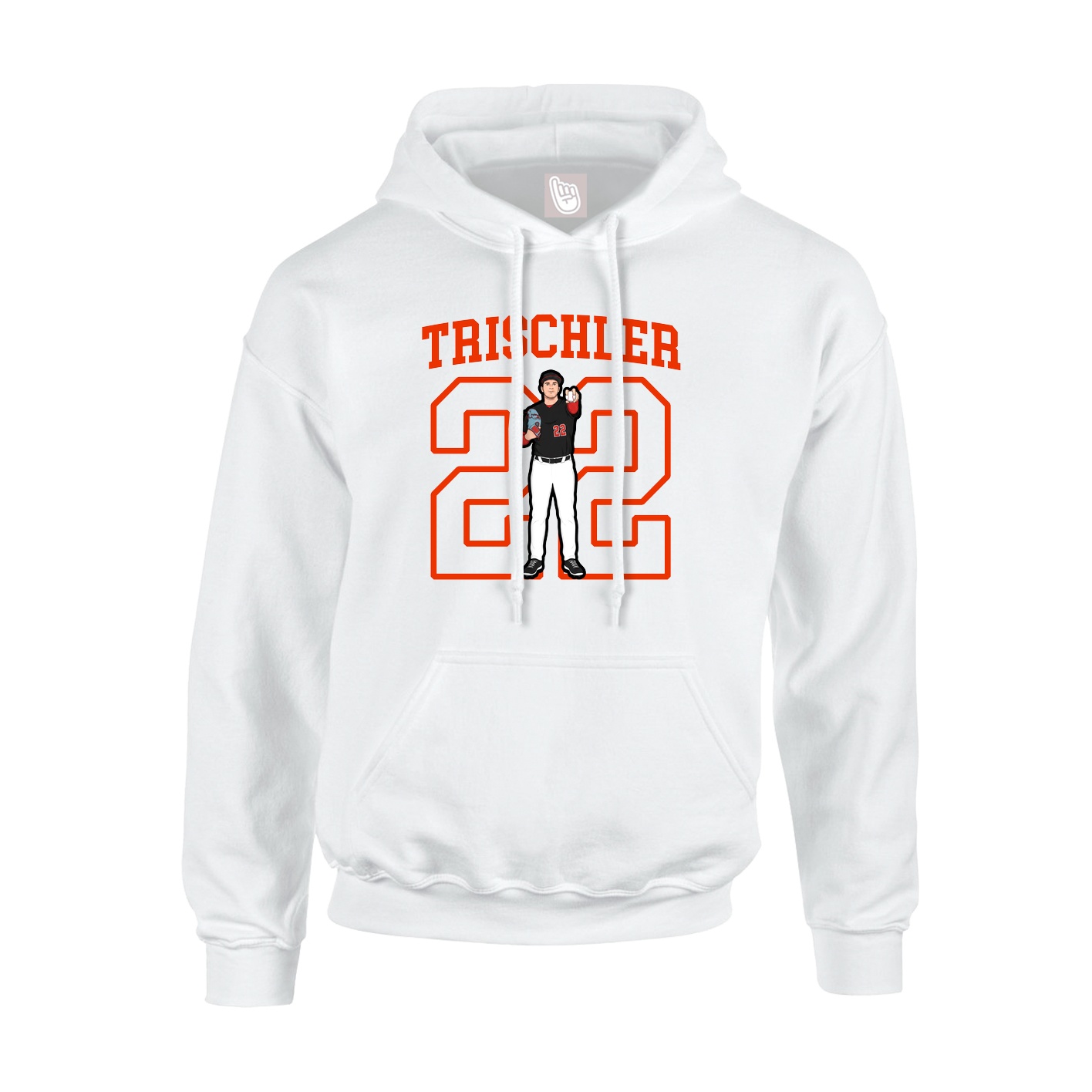 Youth Hoodie — Shirsey in White