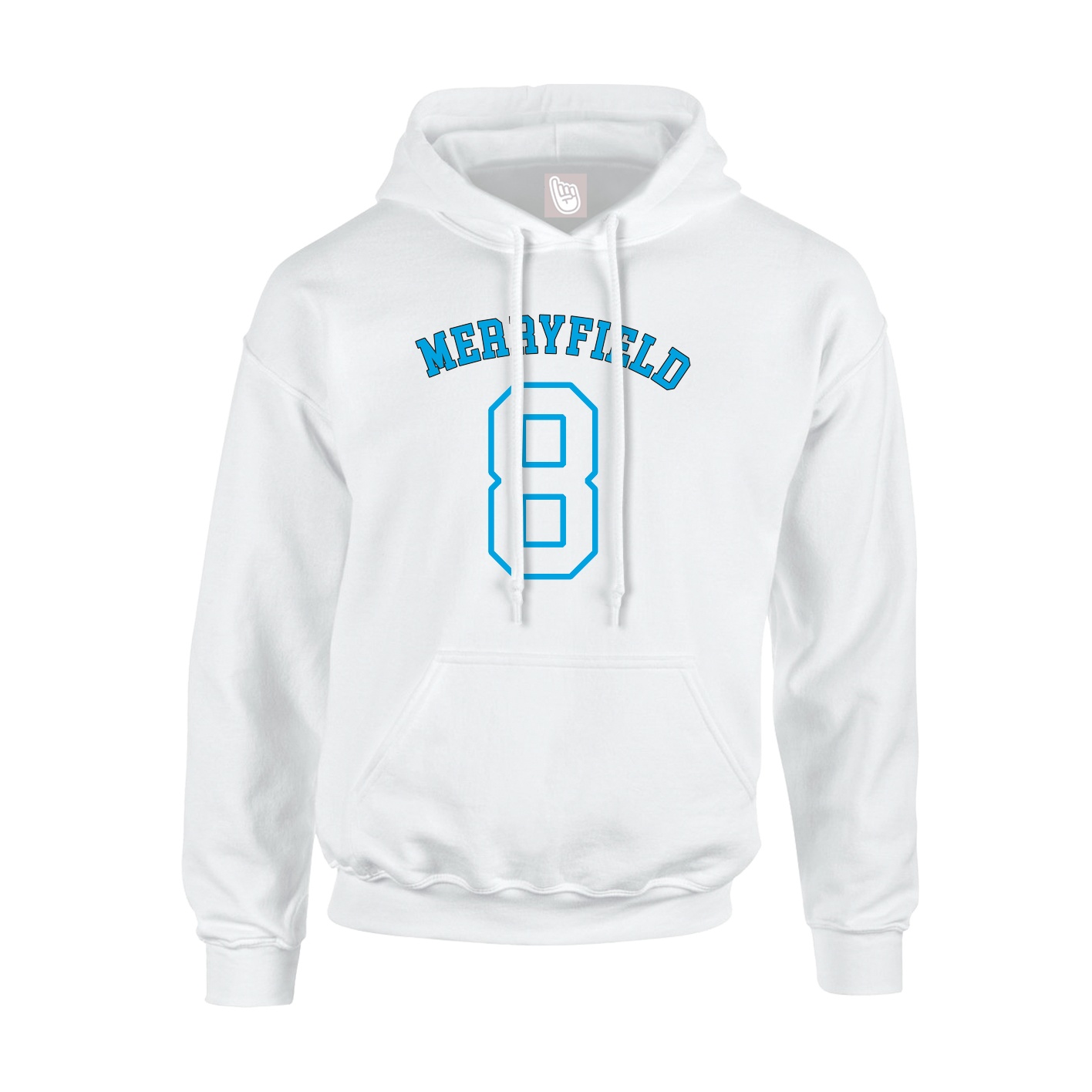 Hoodie — Shirsey Arch in White