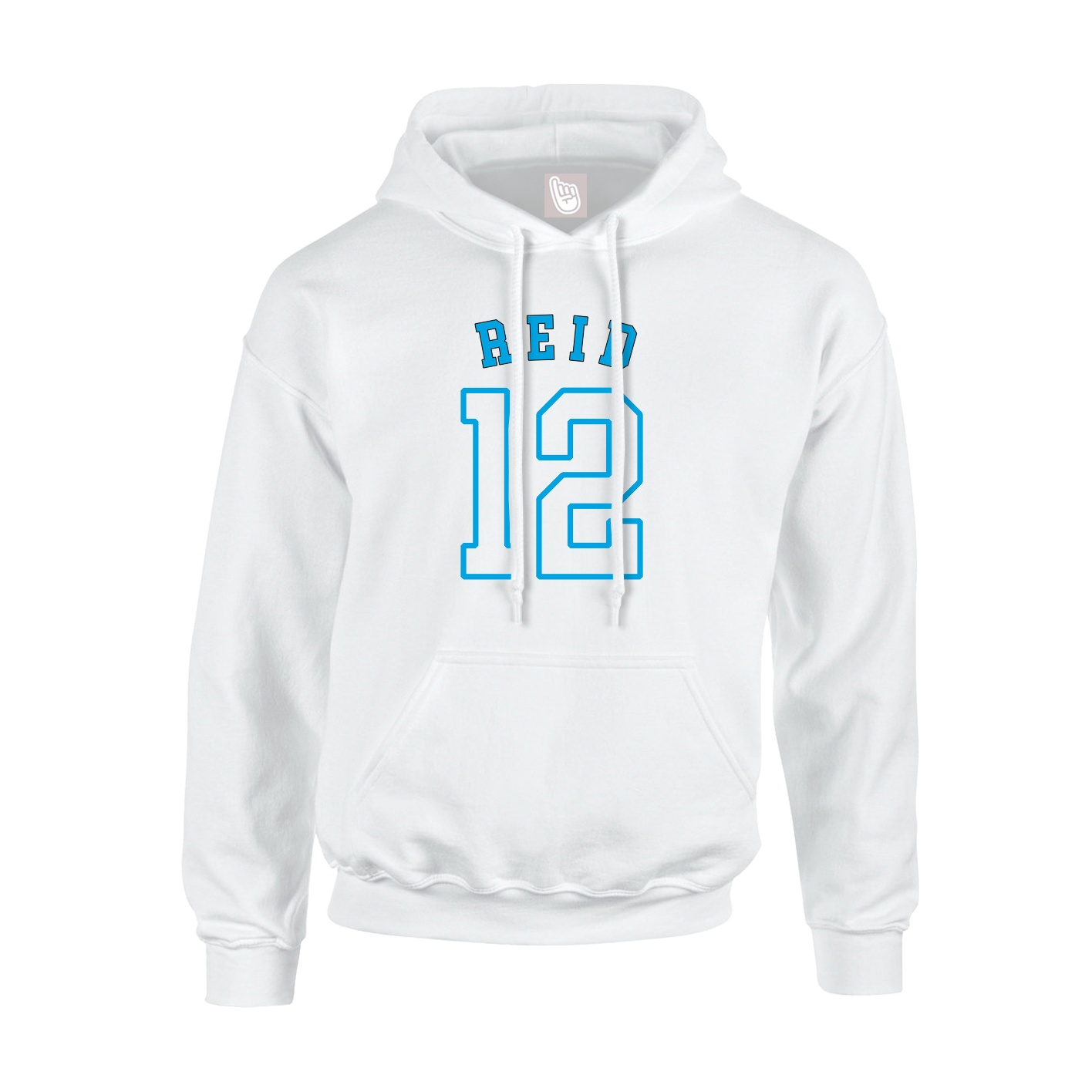 Hoodie — Shirsey Arch in White