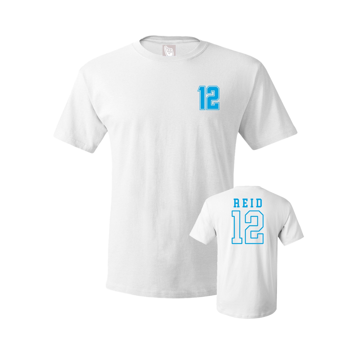 Tee — Chest Back in White