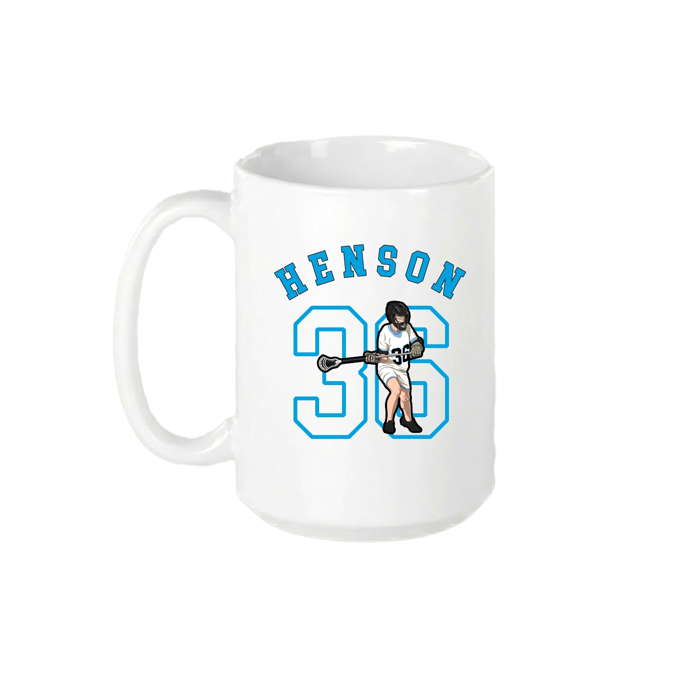 15oz Coffee Mug — Shirsey Arch in White