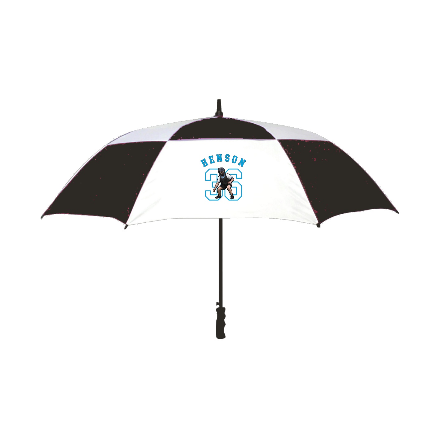 Golf Umbrella — Shirsey Arch in Black