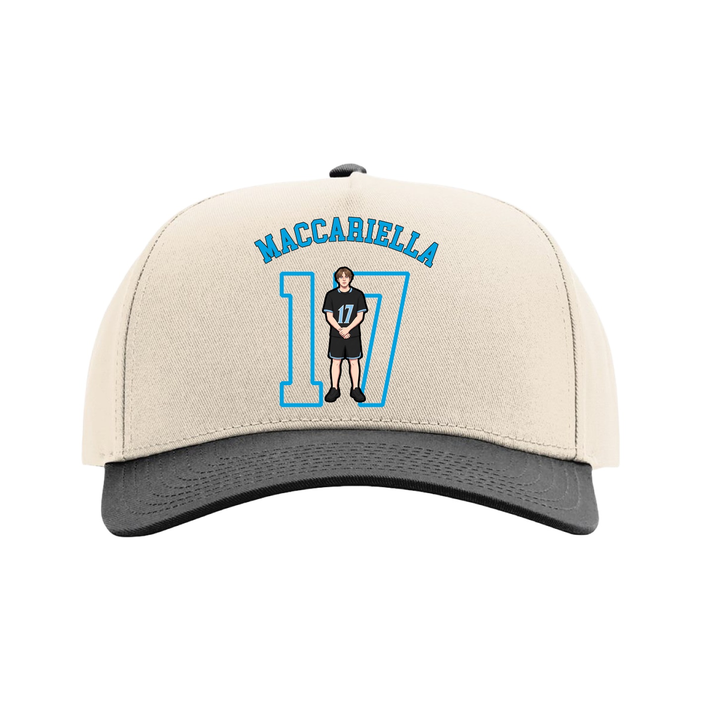 Full Fabric Five-Panel Champ Cap