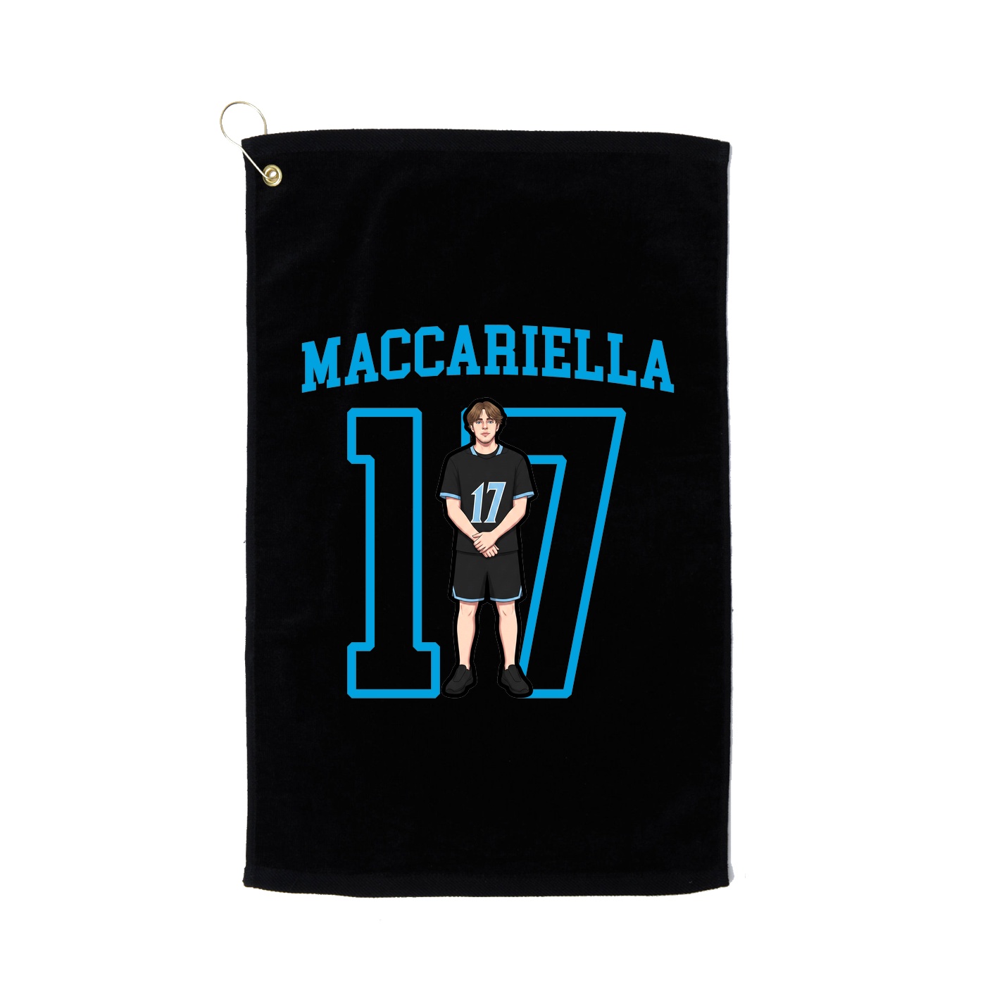 Golf Towel — Shirsey in Black