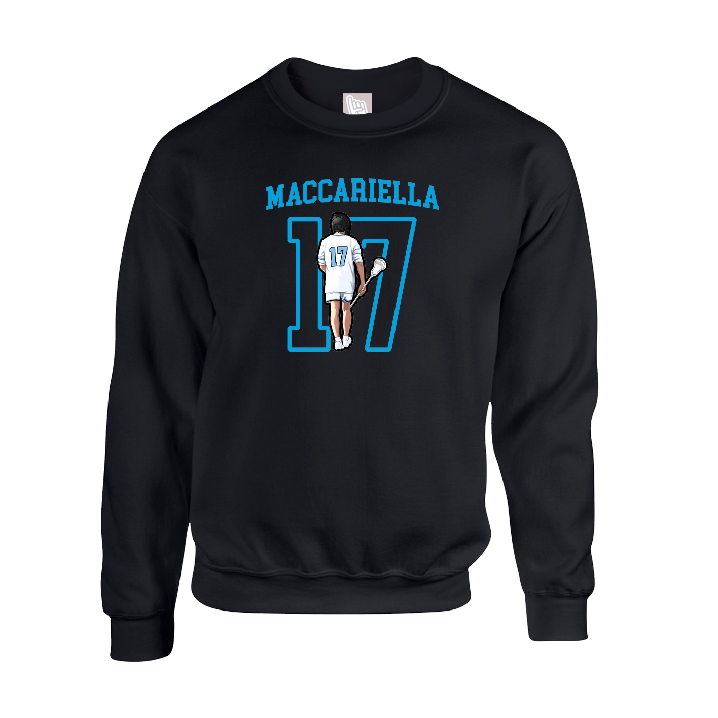 Fleece Crew — Shirsey in Black