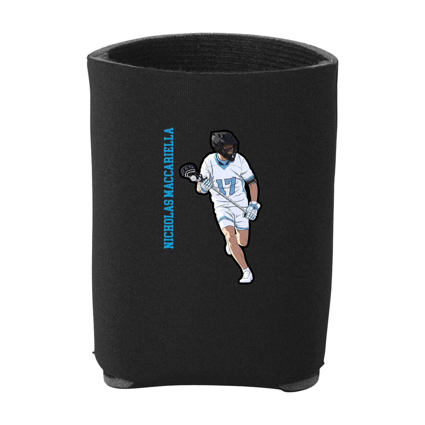 Can Holder — Name Vertical in Black