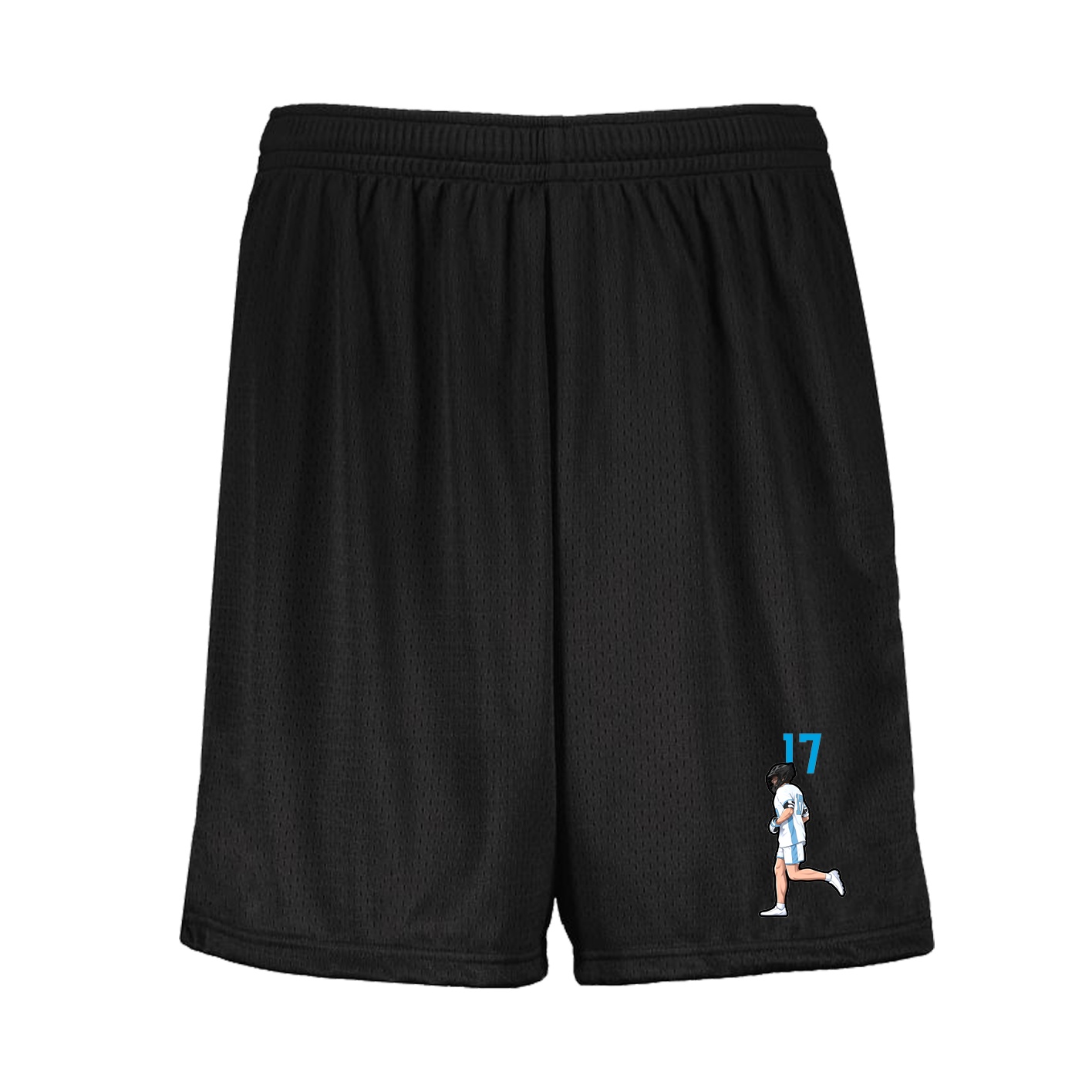 Shorts — Number Top in Black