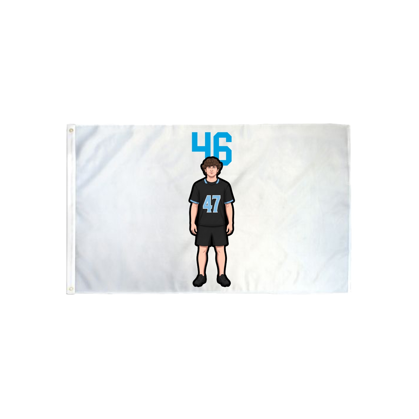 3x5 Flag — Number Top in Classic