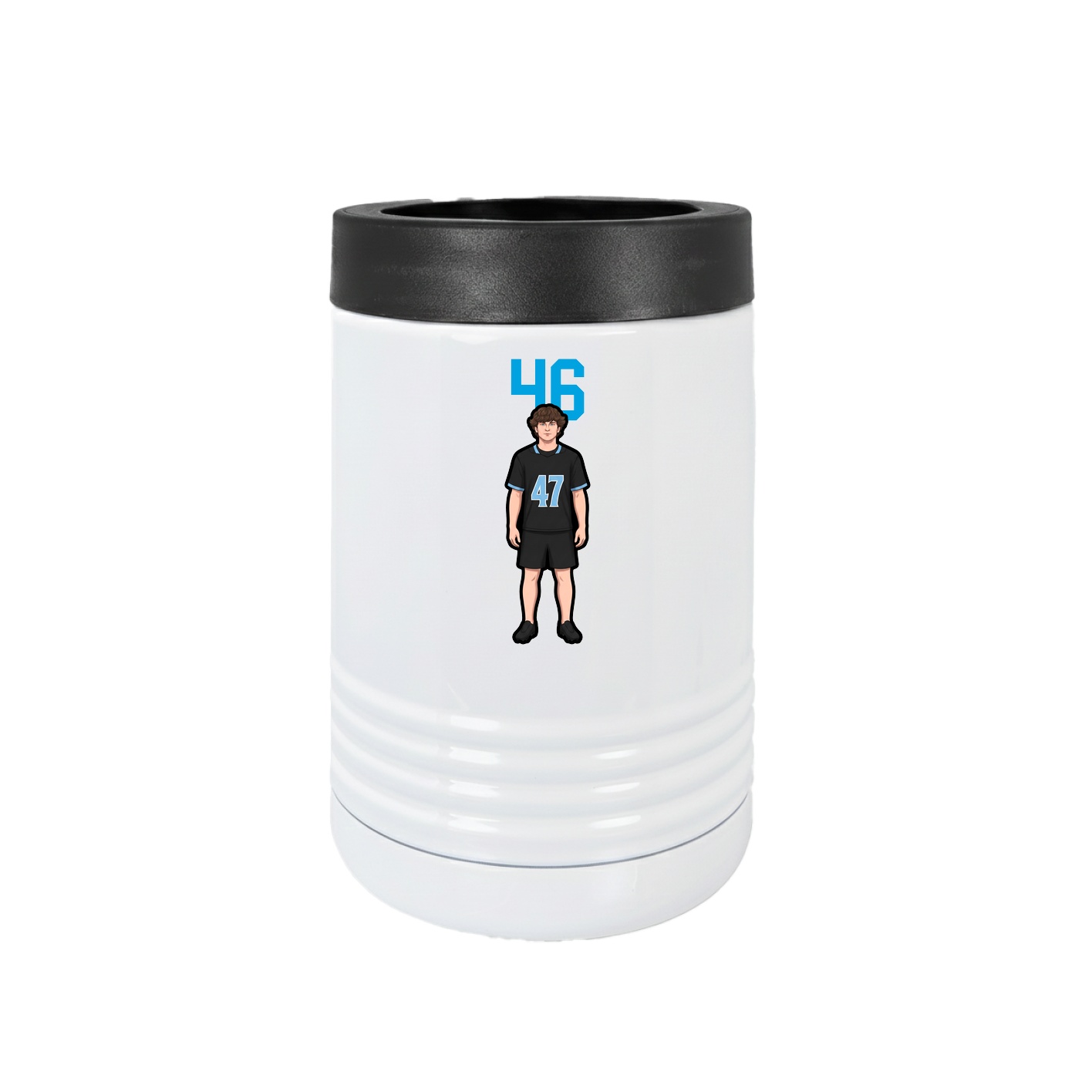 Beverage Holder — Number Top in White