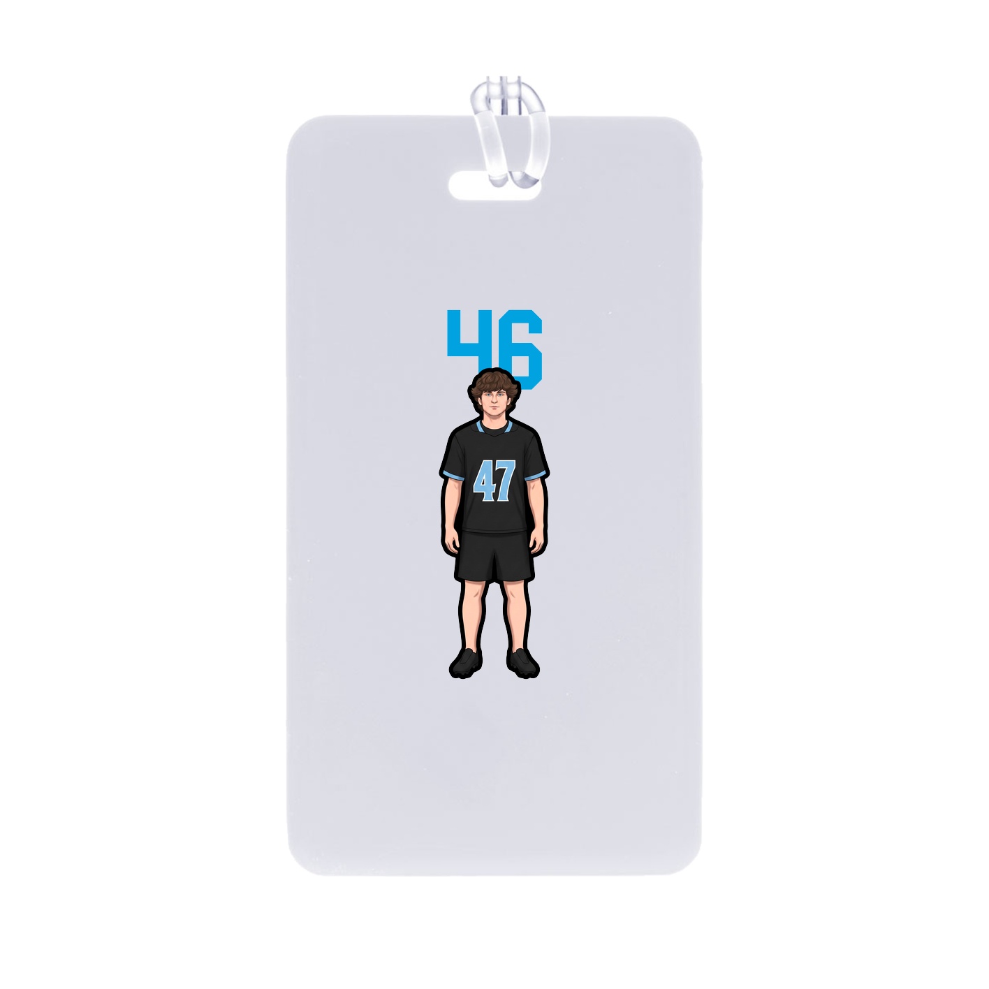 Bag Tag — Number Top in Classic