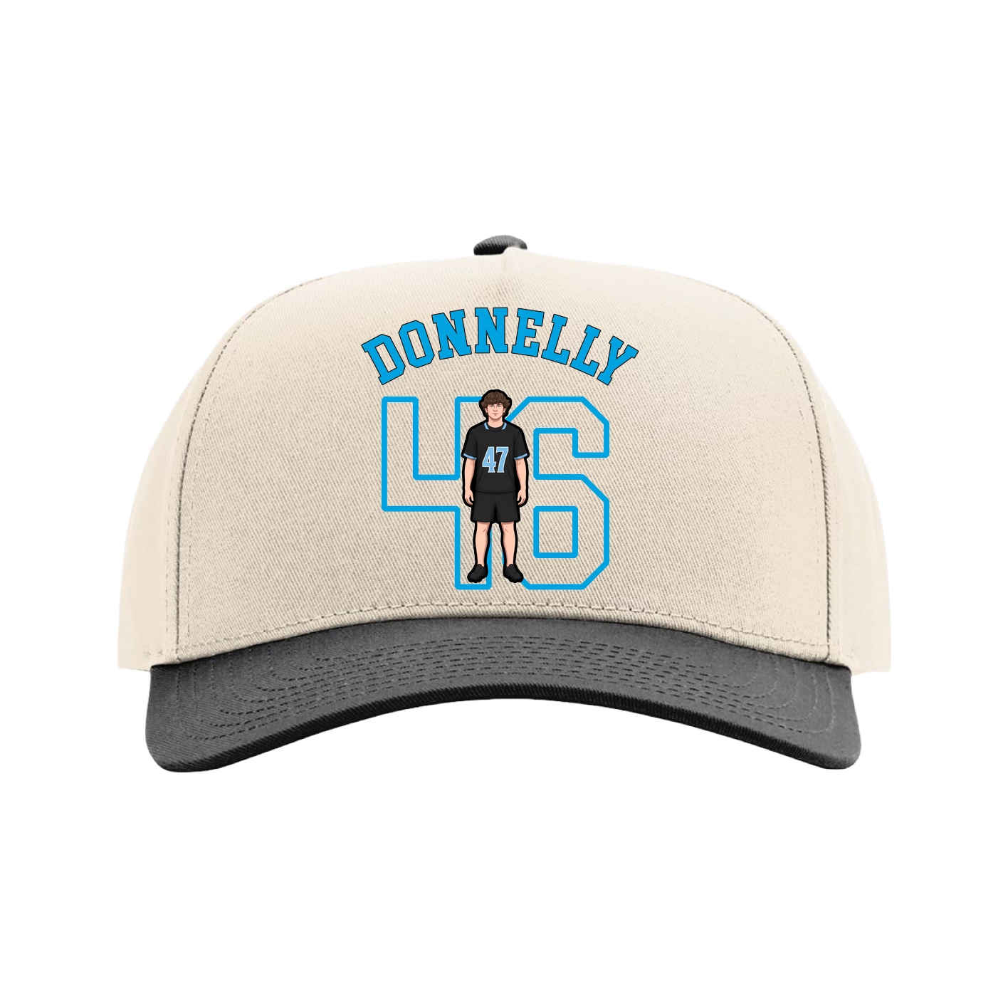 Full Fabric Five-Panel Champ Cap