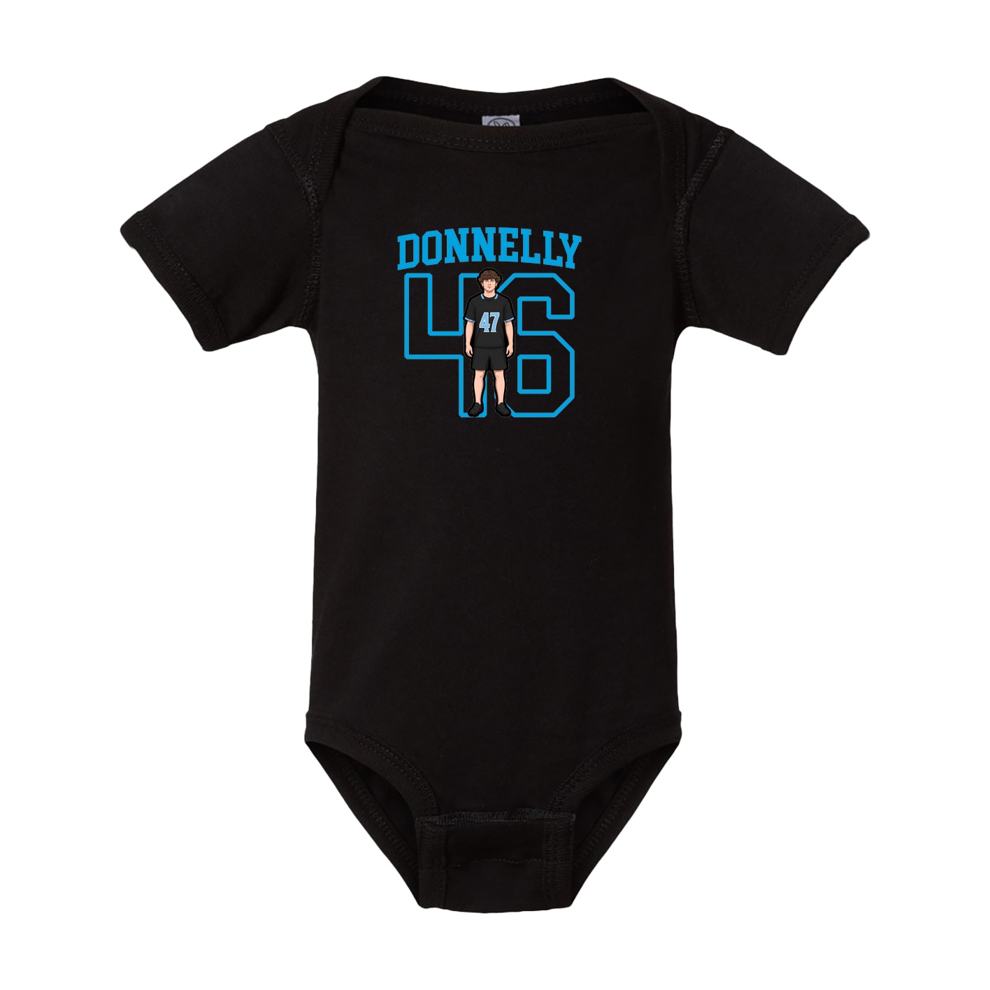 Baby Onesie — Shirsey in Black