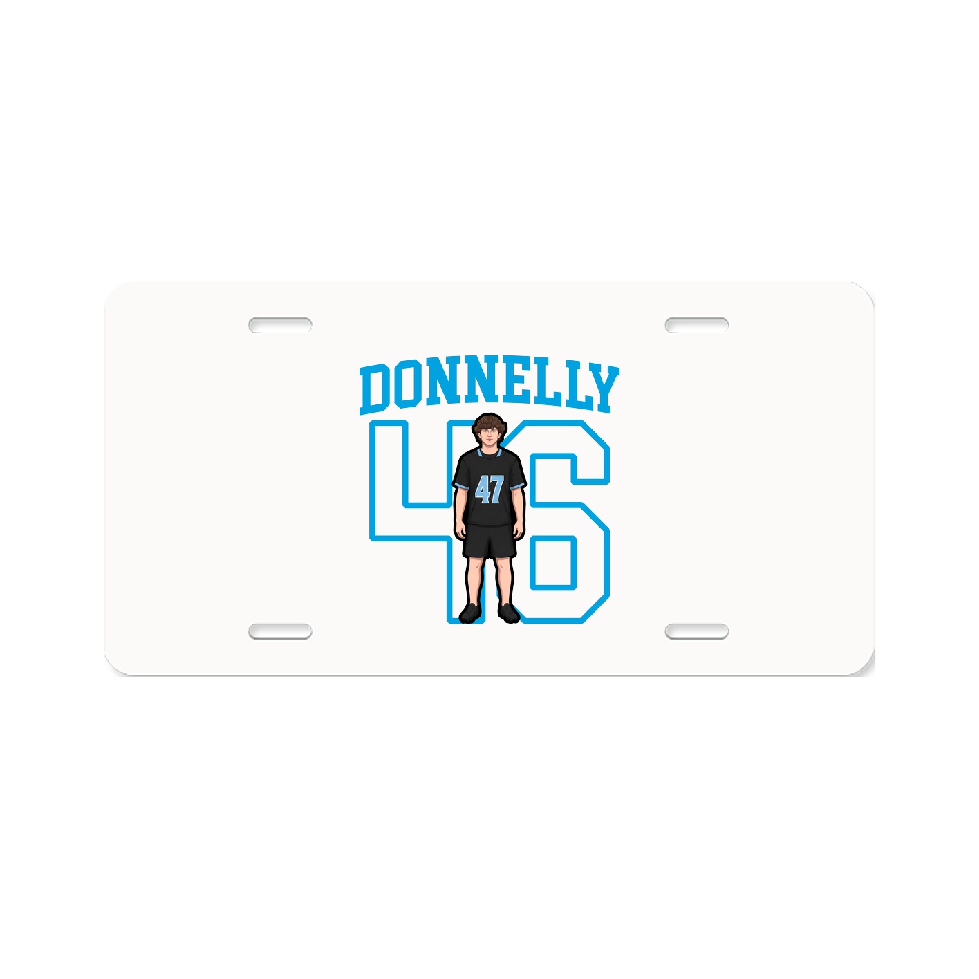Aluminum License Plate