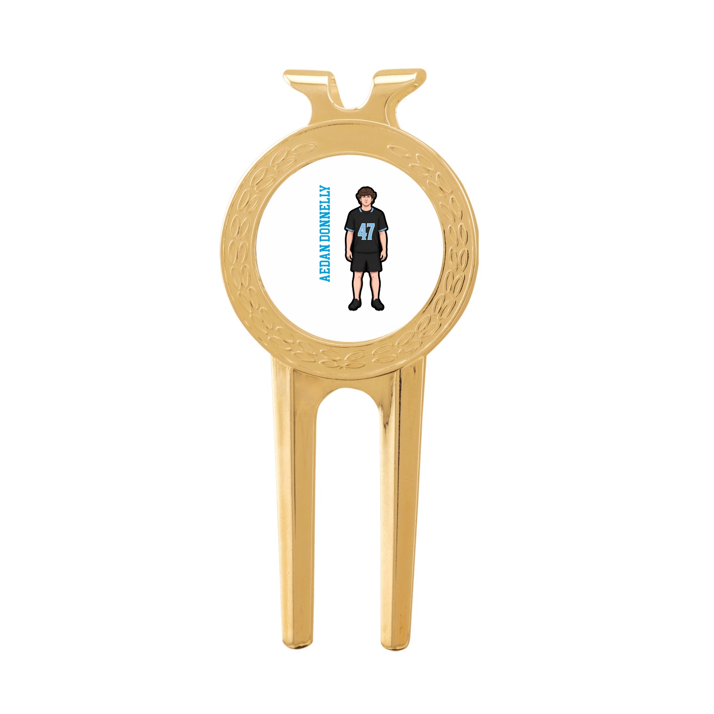 Divot Tool with Ball Marker — Name Vertical in Classic