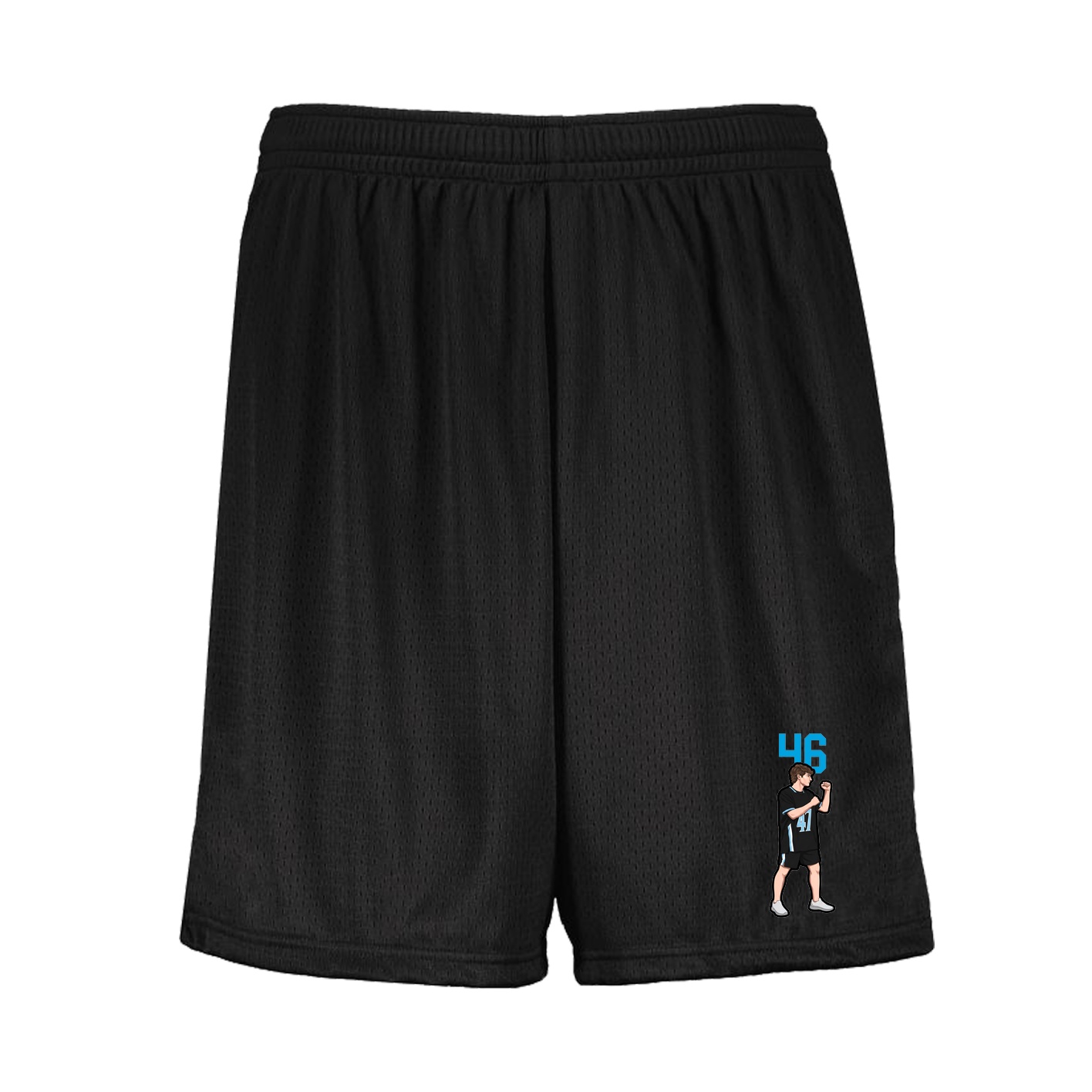Shorts — Number Top in Black