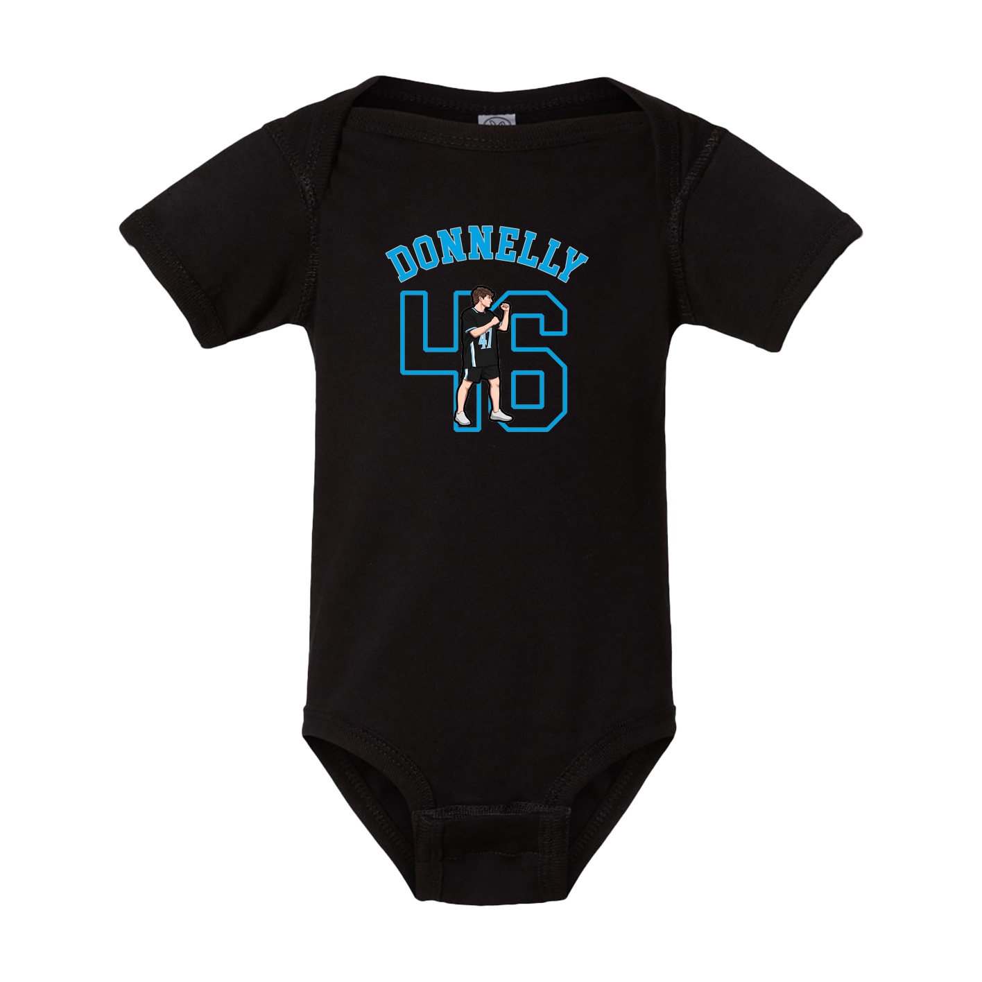 Baby Onesie — Shirsey Arch in Black