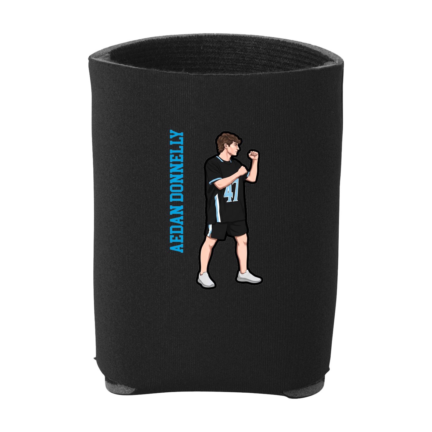 Can Holder — Name Vertical in Black