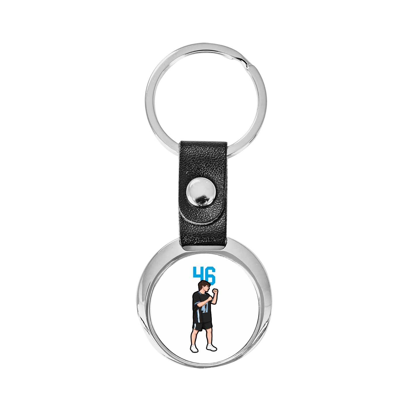 Key Chain — Number Top in Classic