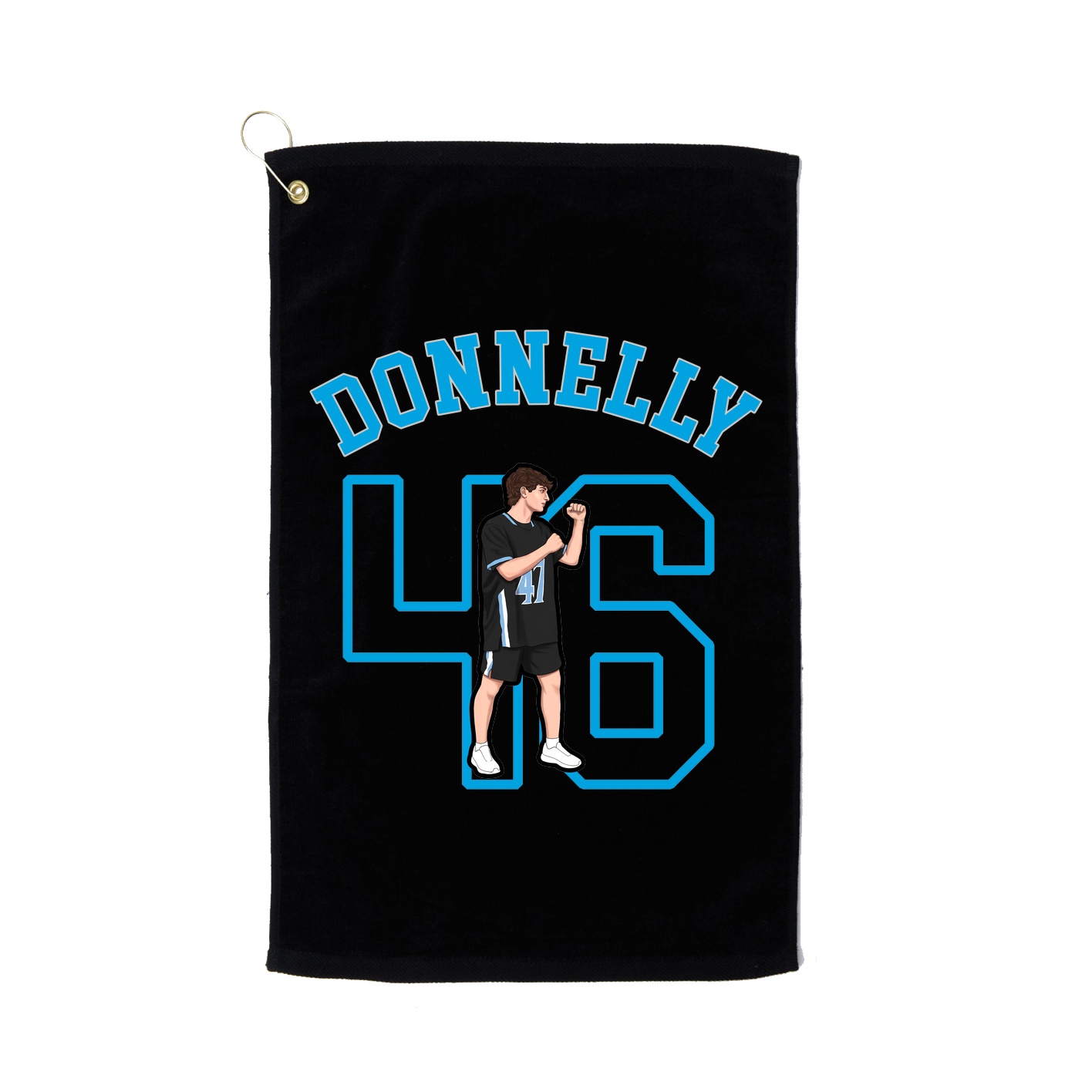 Golf Towel — Shirsey Arch in Black