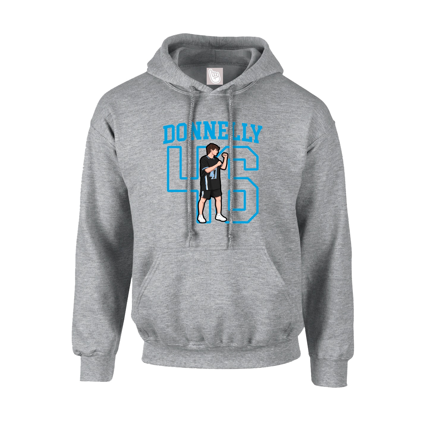 Youth Hoodie — Shirsey in Grey