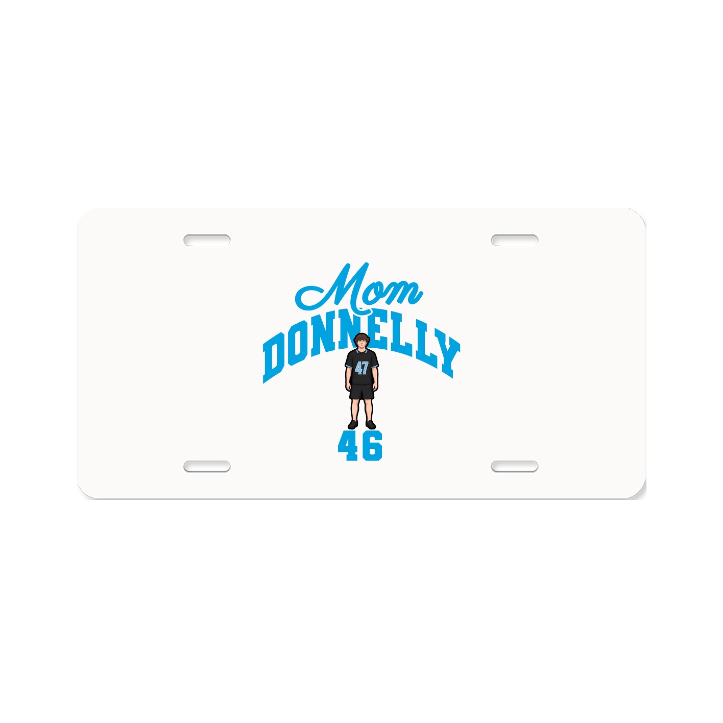 License Plate — Mothers Day Arch in Classic